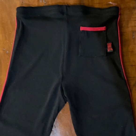 Everlast Women’s Black & Red Athletic Capri Bottoms Sz M - Picture 3 of 8